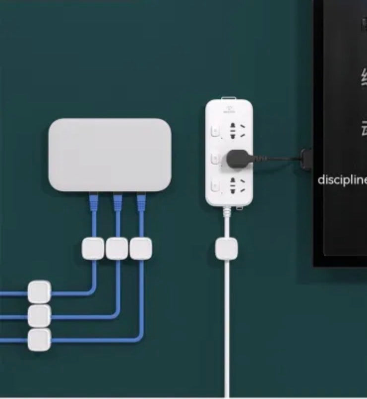 Magnetisk Kabelhållare – Organisera dina kablar enkelt(6st)