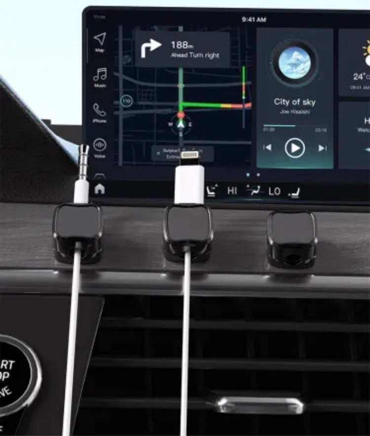 Magnetisk Kabelhållare – Organisera dina kablar enkelt(6st)